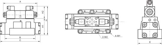 FWH-03 FWH-04 FWH-06 FWH-10 電液換向閥/液控換向閥