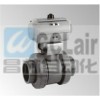 Q611F,Q661F，氣動(dòng)塑料球閥RPP,UPVC,PVDF