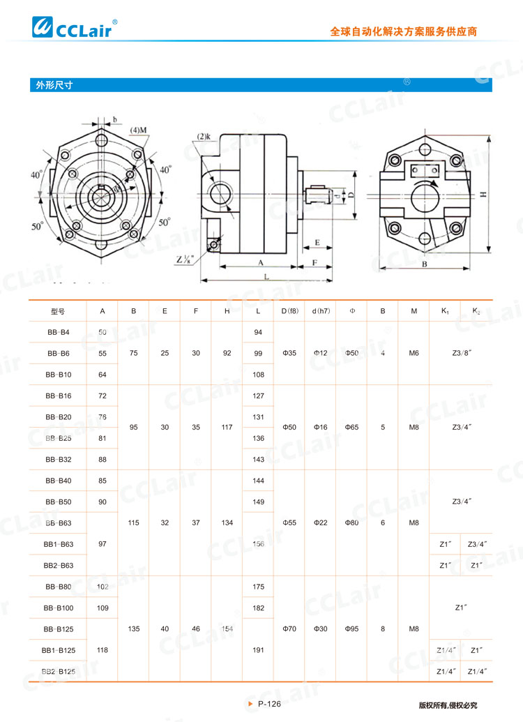 BB-B系列擺線(xiàn)轉子油泵-2