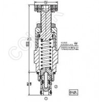 Northman北部精機,直動(dòng)式高壓溢流閥RV58-20A-P-46,RV58-20B-P-46