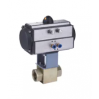 KHB-G1/8/1/4/3/8/1/2/3/4/1/11/4/11/2/2-QH，KHB/KHM系列帶氣執行器高壓球閥