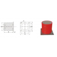 QS-ZLC-18/19/20/21/22/23/24/25，QS-ZLC-11/2/3/4/5/6/7/8/9/10/11/12/13/14/15/16/17	QS-ZLC型聚氨酯緩沖器