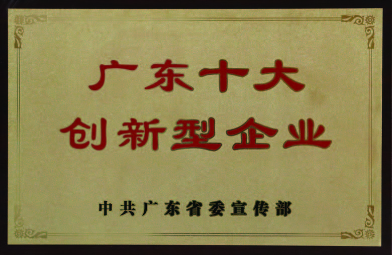 廣東十大創(chuàng  )新型企業(yè)